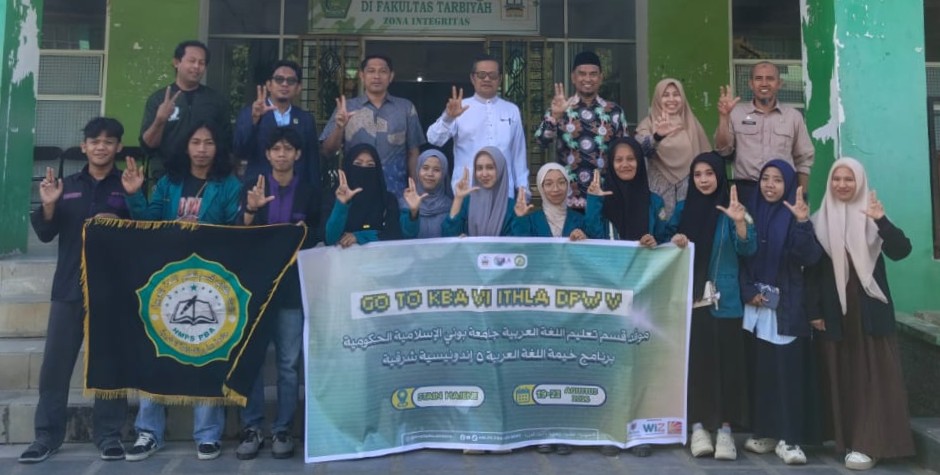 Fakultas Tarbiyah Utus 10 Mahasiswa PBA ke Kemah Bahasa Arab se-Indonesia Timur